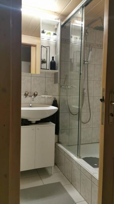 Schones Kleines Studio Mit Sitzplatz, Mitten Im Prattigau Jenaz エクステリア 写真